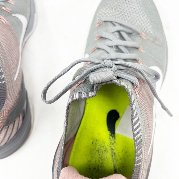 Nike Metacomet DSX Flyknit Training Sneakers Gray and Pink Run Walk Hike Size 11 - Picture 8 of 8